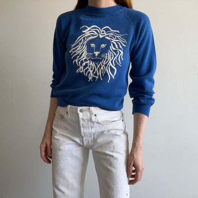 1970s Lion Head Super Soft Sweatshirt by Sportswear