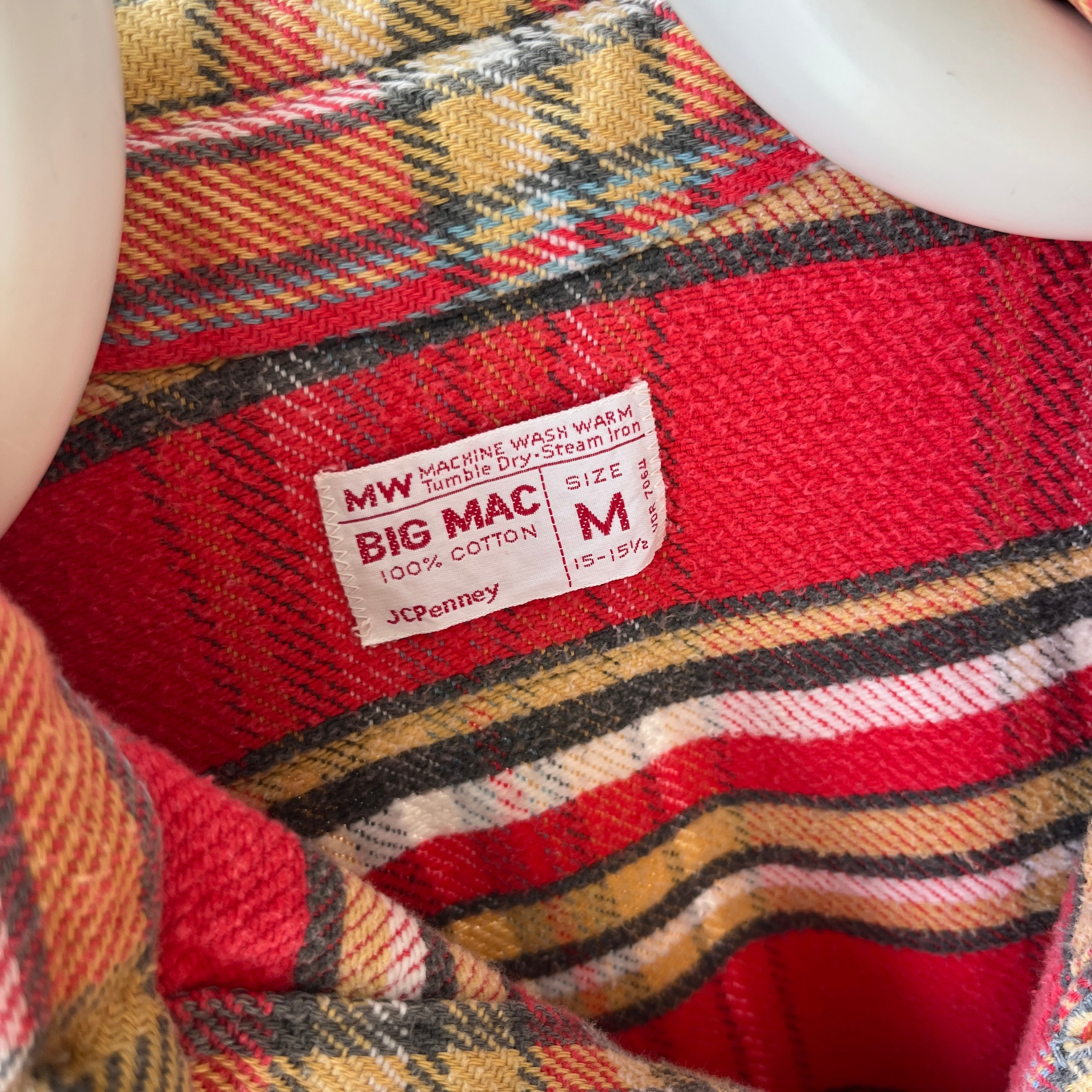 1980s Big Mac Classic Cotton Flannel - IYKYK (and if you don't, that's cool - I'll Keep!)