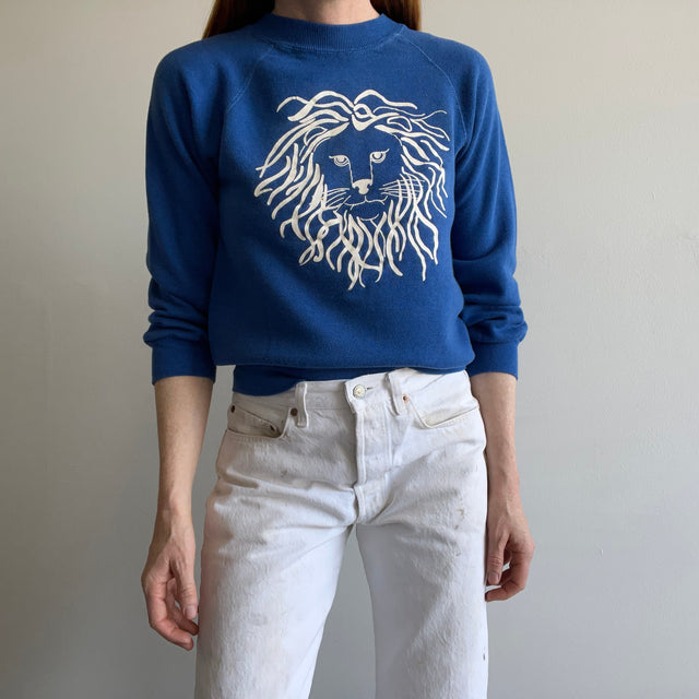 1970s Lion Head Super Soft Sweatshirt by Sportswear