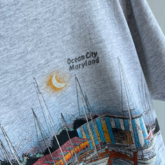 1980s OCEAN CITY Maryland Wrap Around T-Shirt