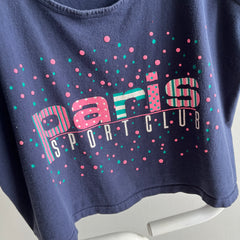 1980s Paris Sports Club Boxy Cotton Tank - THIS IS FANTASTIC