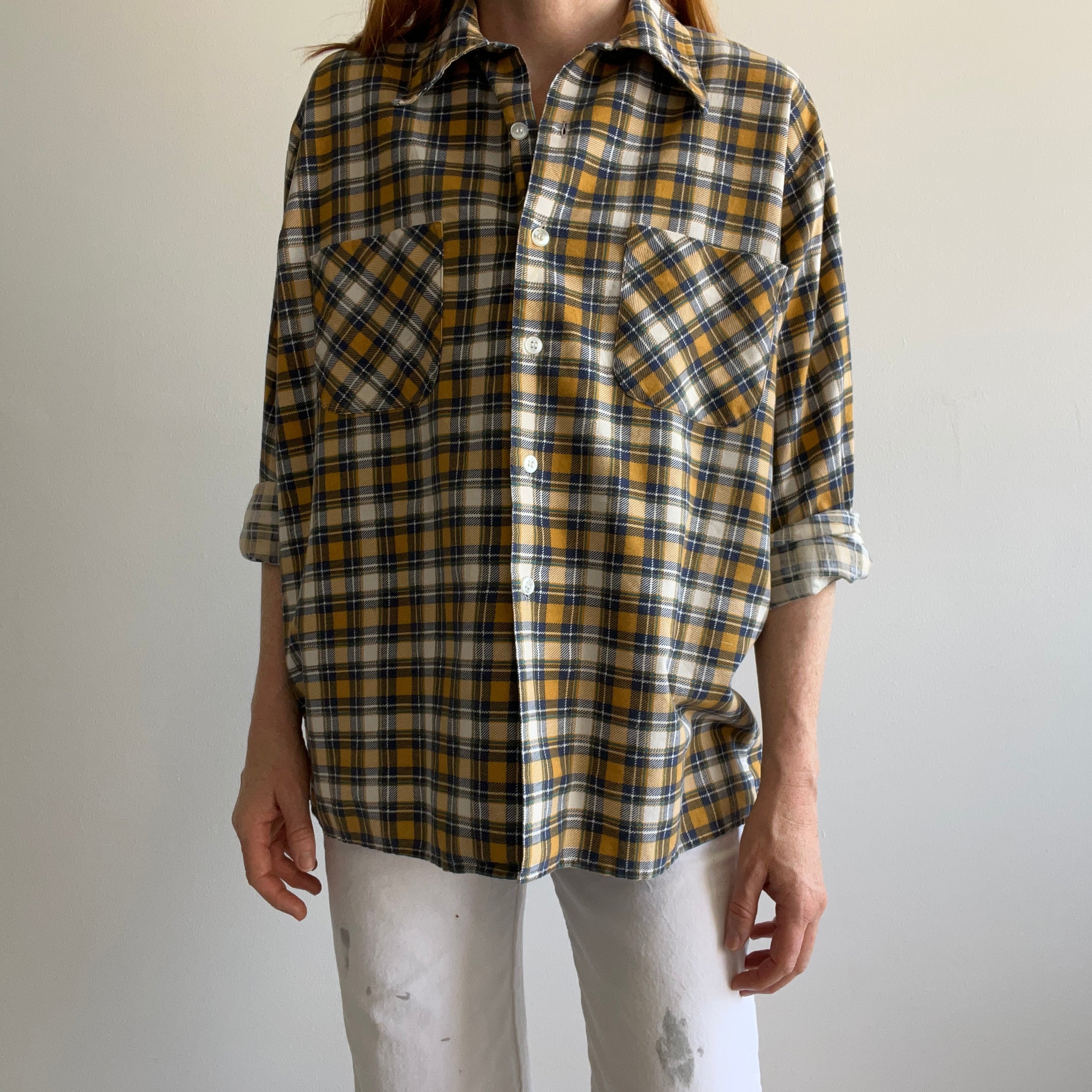 1970/80s Soft Kings Road Flannel by Sears