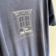 1980/90s Sun Faded This Old House TV Show T-Shirt