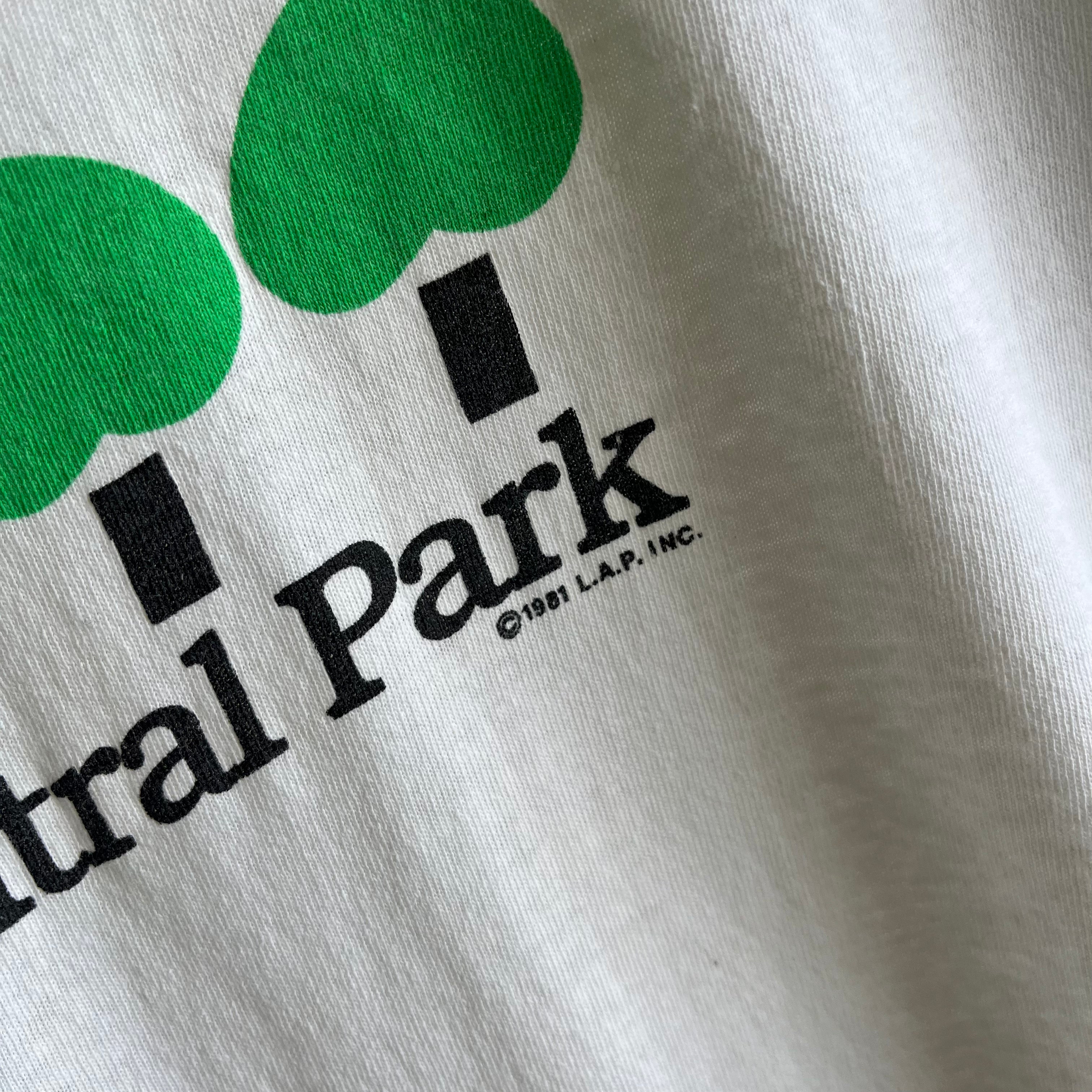 1980s I Love Central Park T-Shirt
