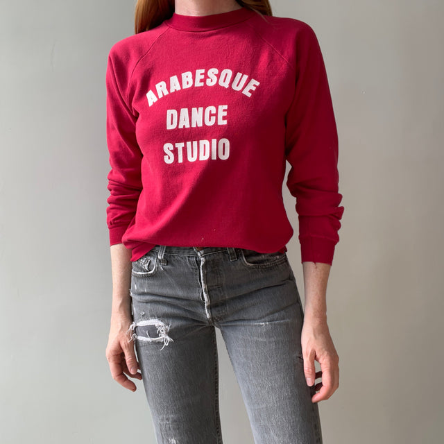 1970/80s Arabesque Dance School Sweatshirt