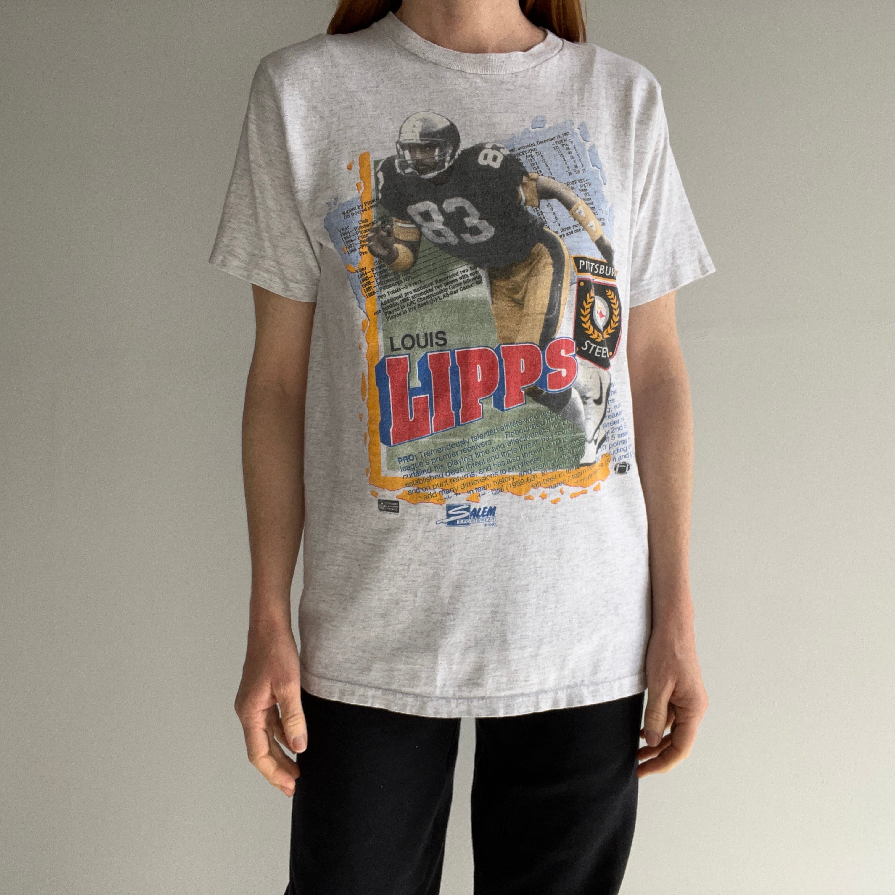 1990 Pittsburgh Steelers Louis Lipps T-Shirt