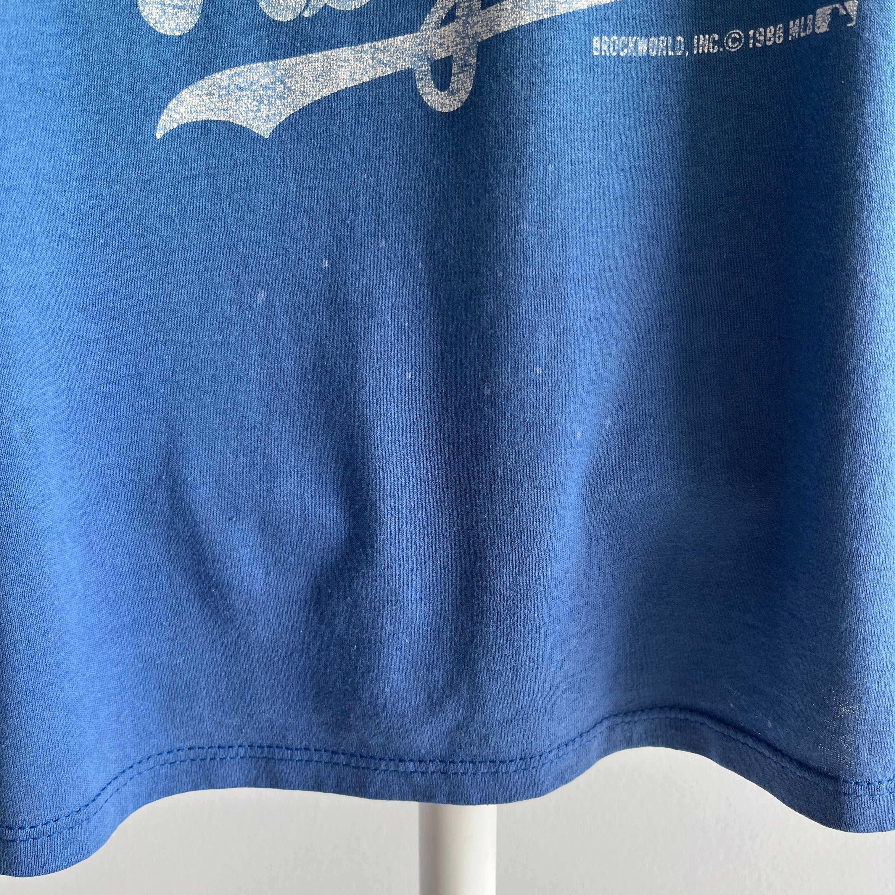 1988 Kansas City Royals Thinned Out and Worn Tank Top