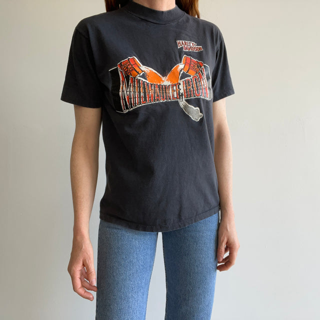 1980s Collectible Harley - Jone's Little Rock, AK - T-Shirt