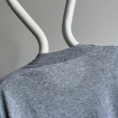 1980s FOTL Blank Gray Selvedge Pocket T-Shirt