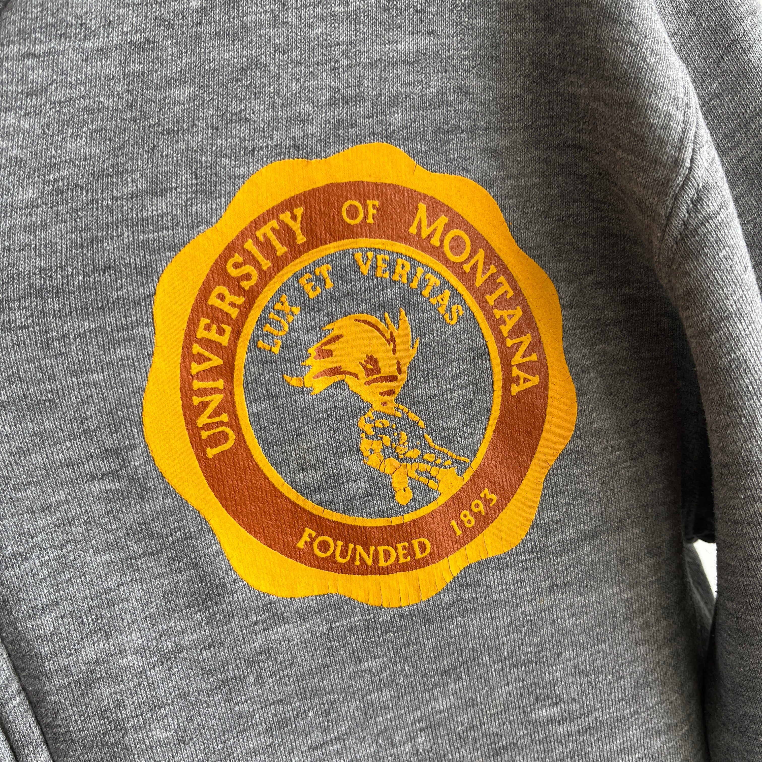 1970/80s University of Montana Zip Up by Russell