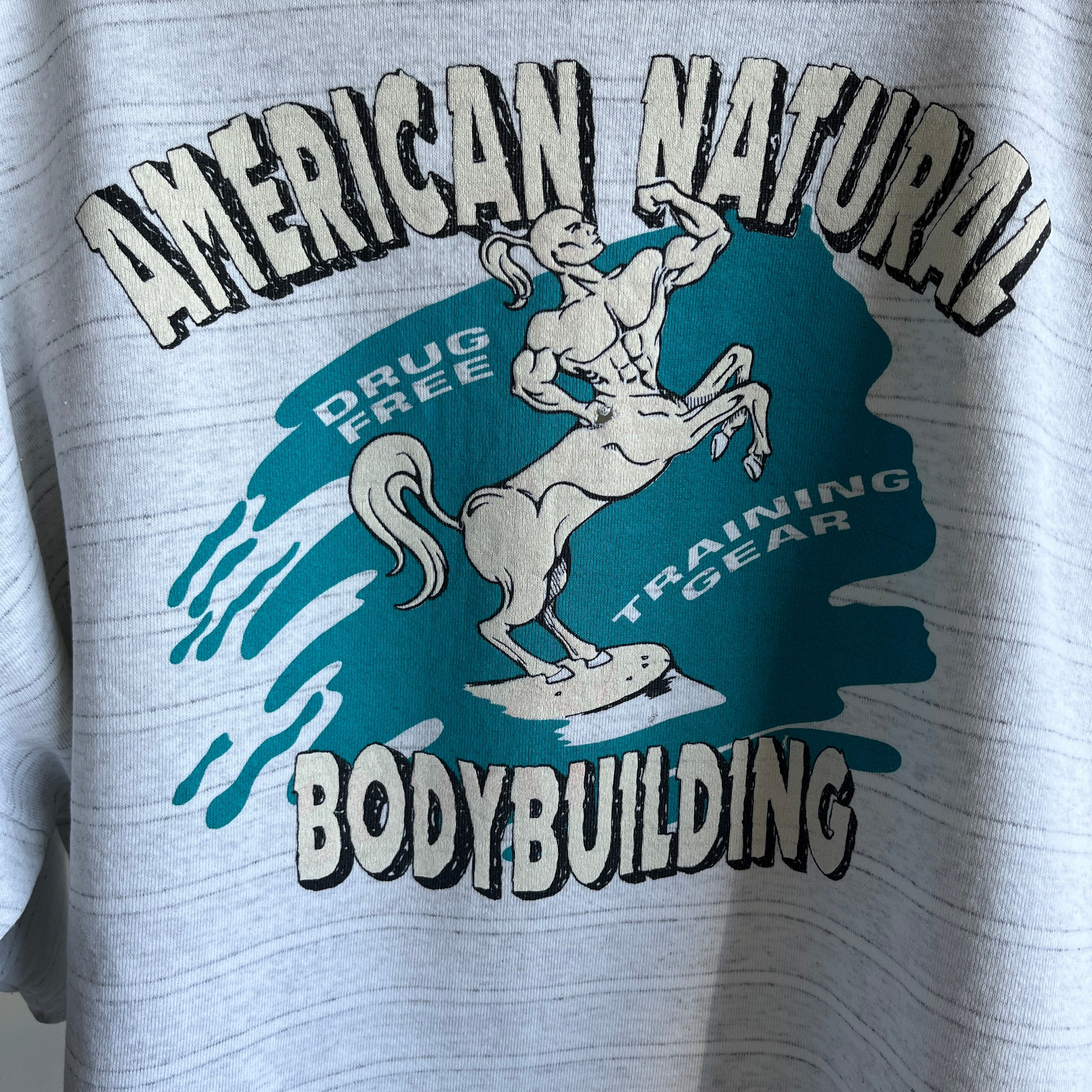 1980s American Natural Bodybuilder Warm Up - Drug Free - OMFG
