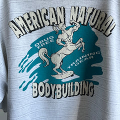 1980s American Natural Bodybuilder Warm Up - Drug Free - OMFG