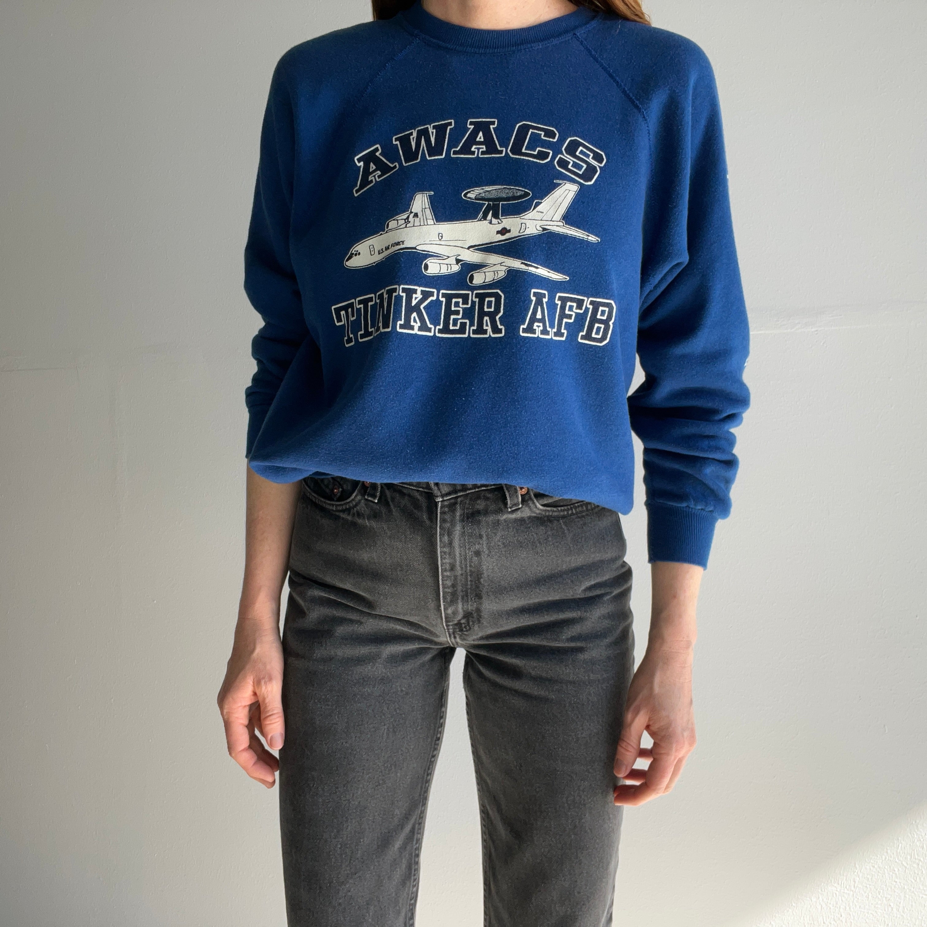 1980s AWACS Tinker Air Force Base Sweatshirt