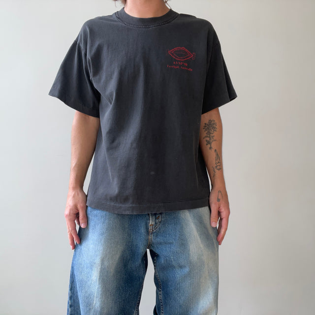 1998 Black AVSP Terrigal Australia T Shirt
