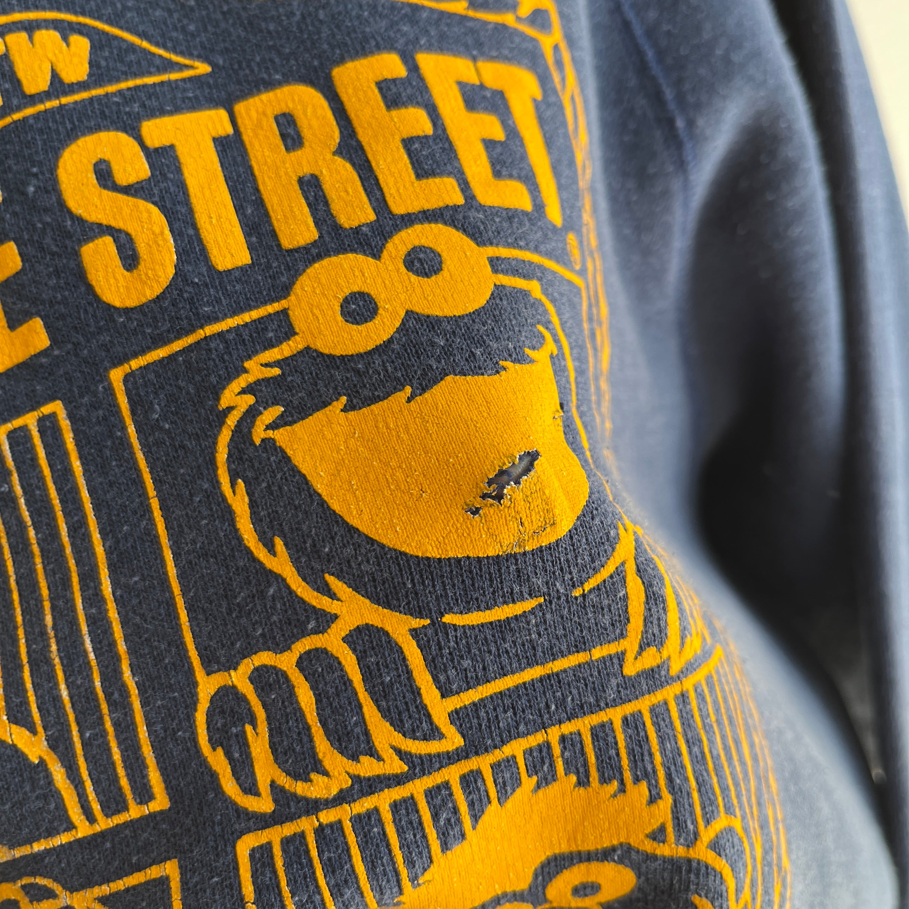 1980s Sesame Street Sweatshirt - WOWZA