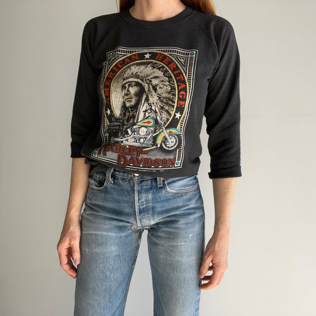 1992 Harley Cut Sleeve Sweatshirt