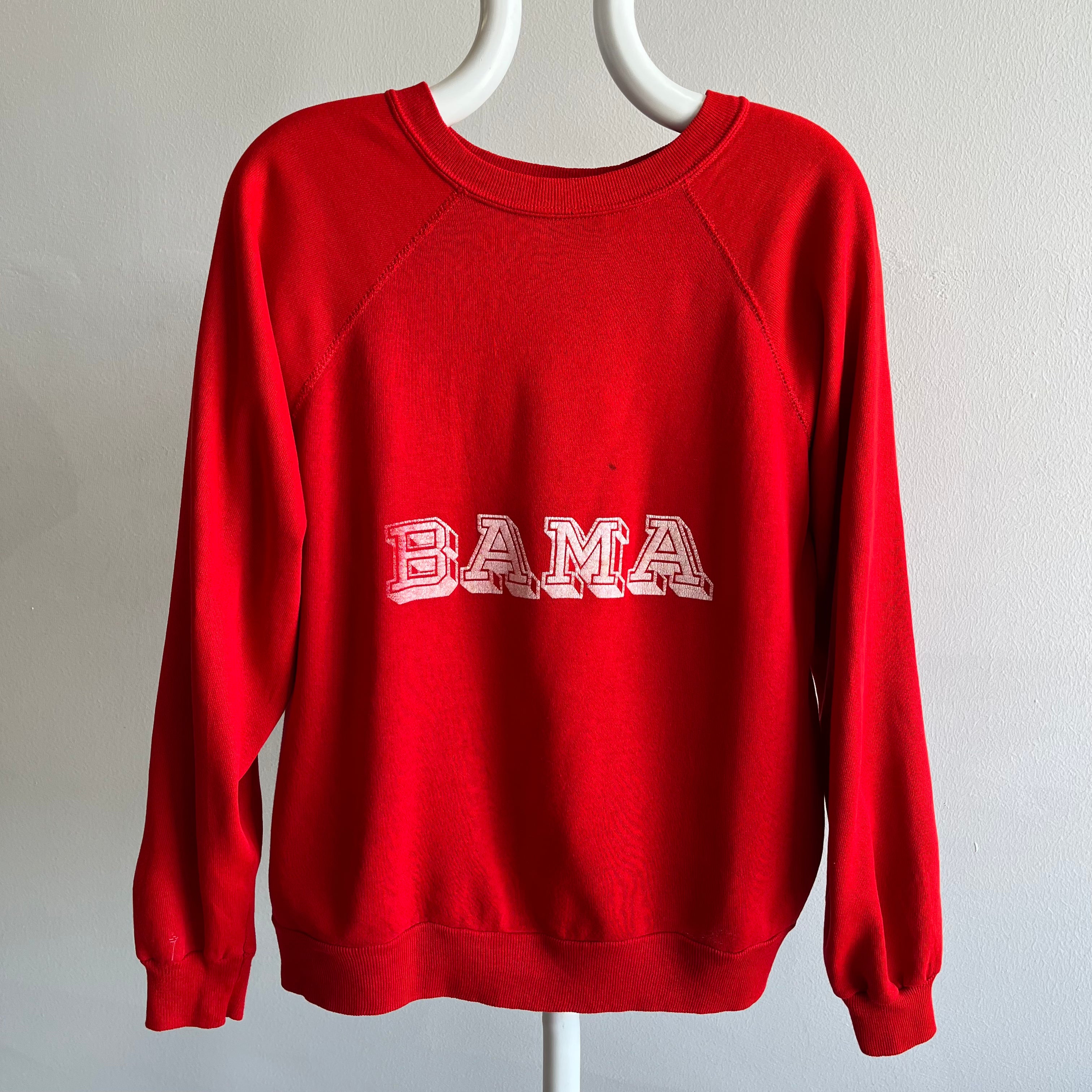 1970s Thin and Slouchy Alabama Sweatshirt