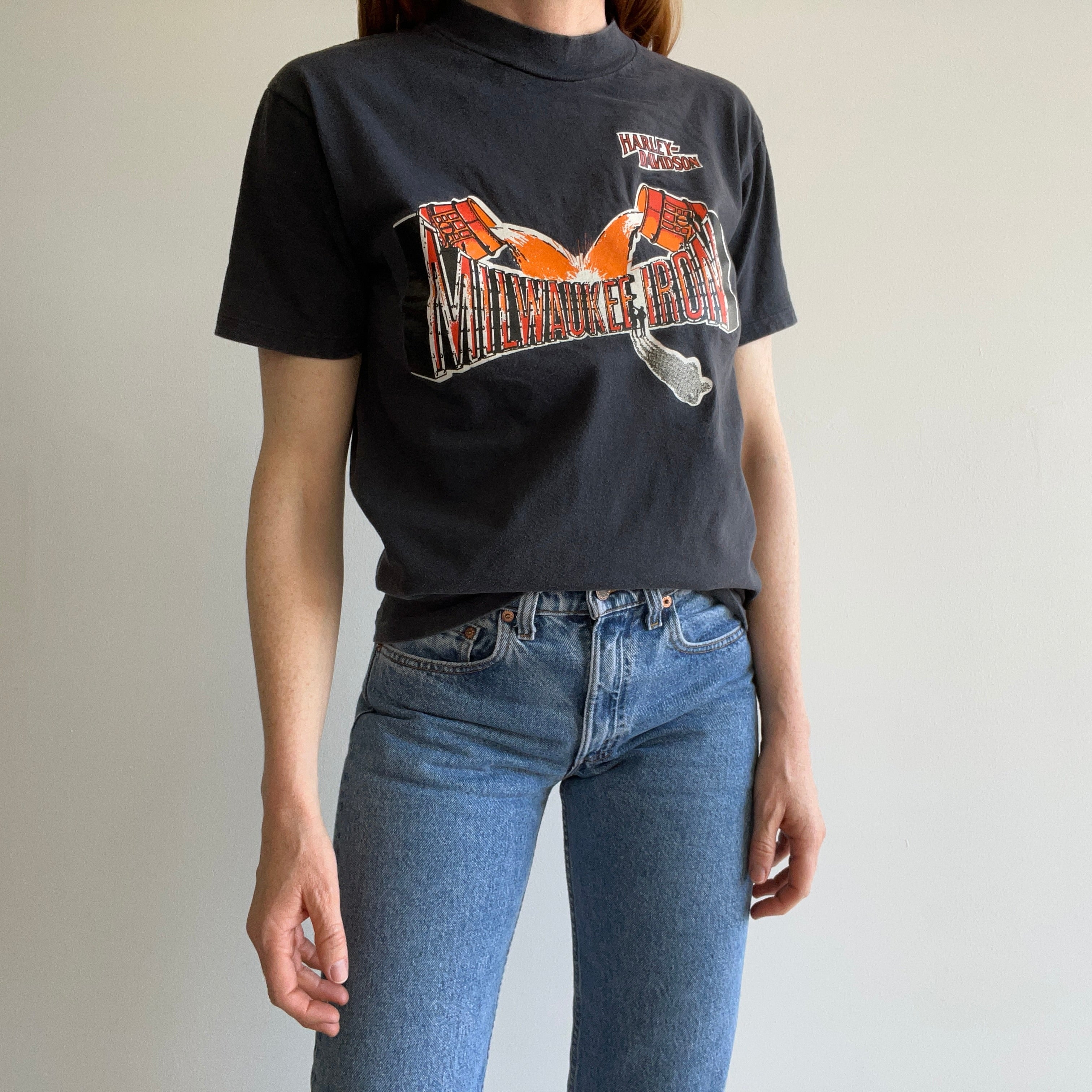 1980s Collectible Harley - Jone's Little Rock, AK - T-Shirt