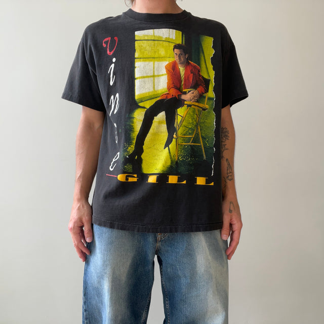 1990s Black Vince Gill T Shirt