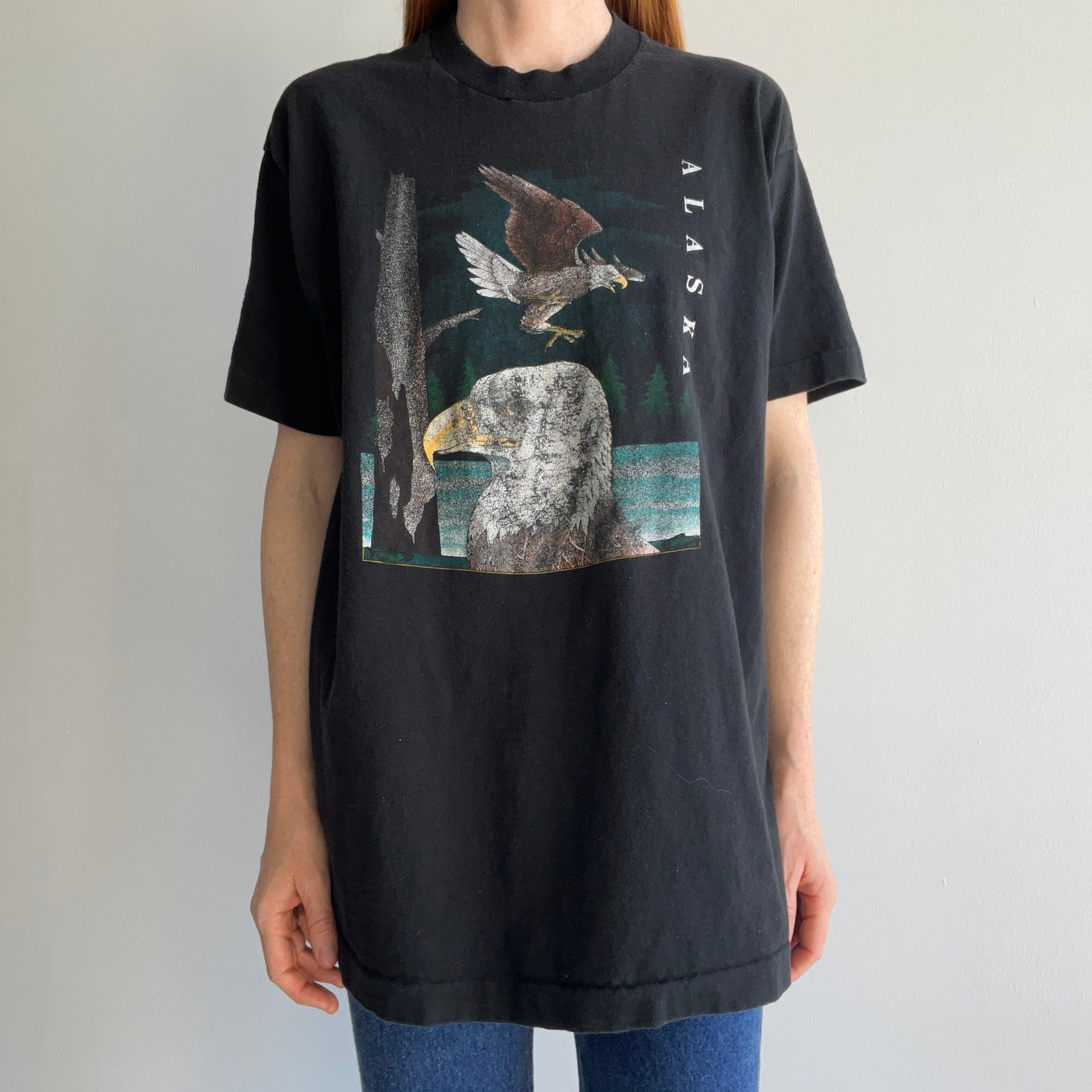 1980s Alaska Eagle T-Shirt by FoTL