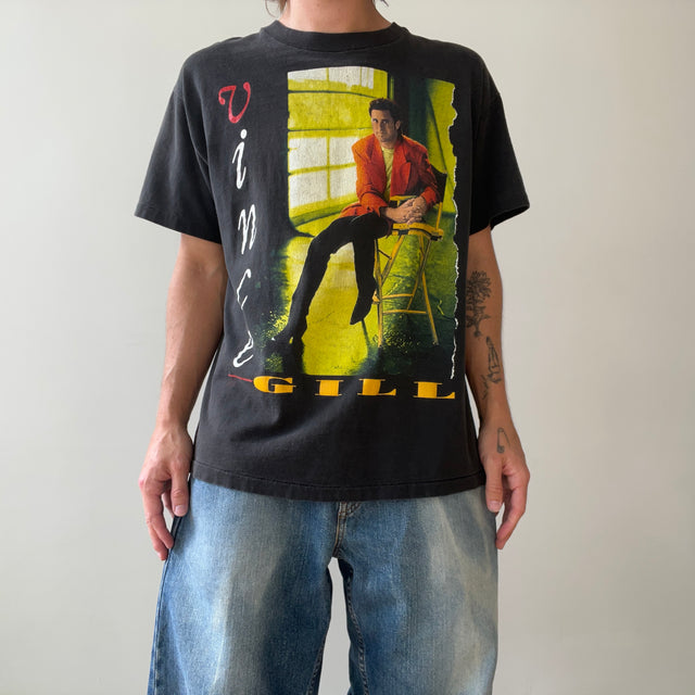 1990s Black Vince Gill T Shirt