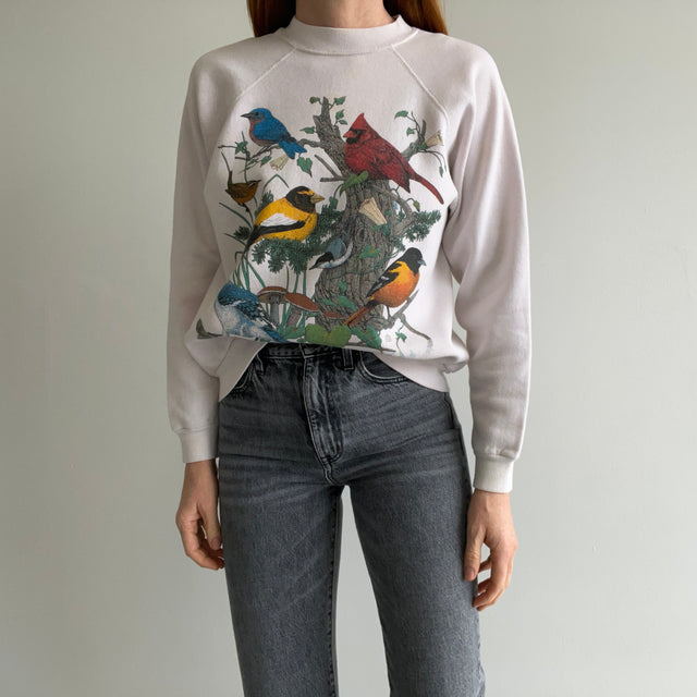 1991 Birds of America Super Duper Stained Sweatshirt