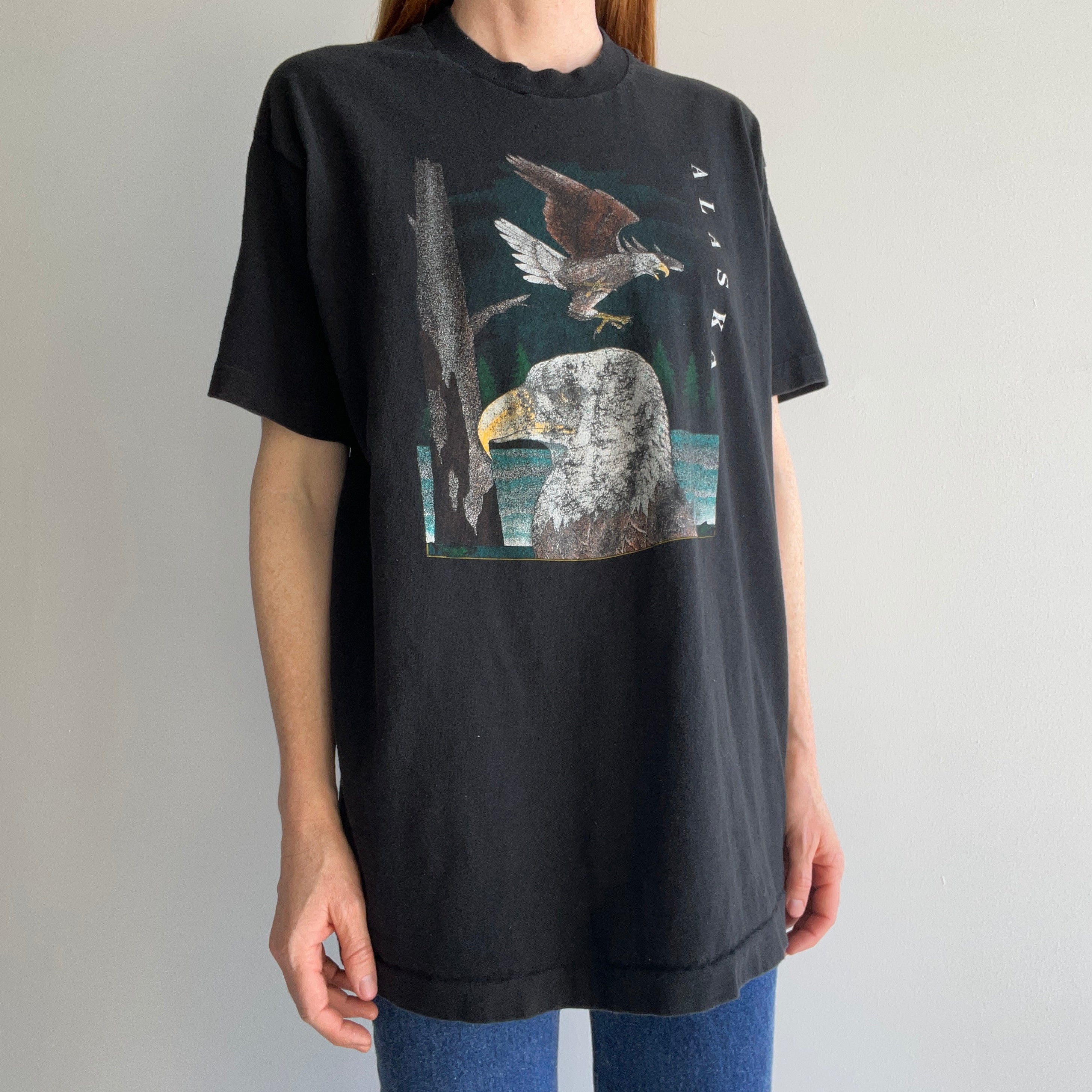 1980s Alaska Eagle T-Shirt by FoTL