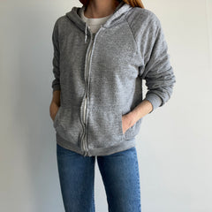 1970/80s Kodiak Pass Insulated Zip Up Gray Hoodie