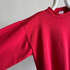 1990s Blank Red Sweatshirt by Saturday's Harbo