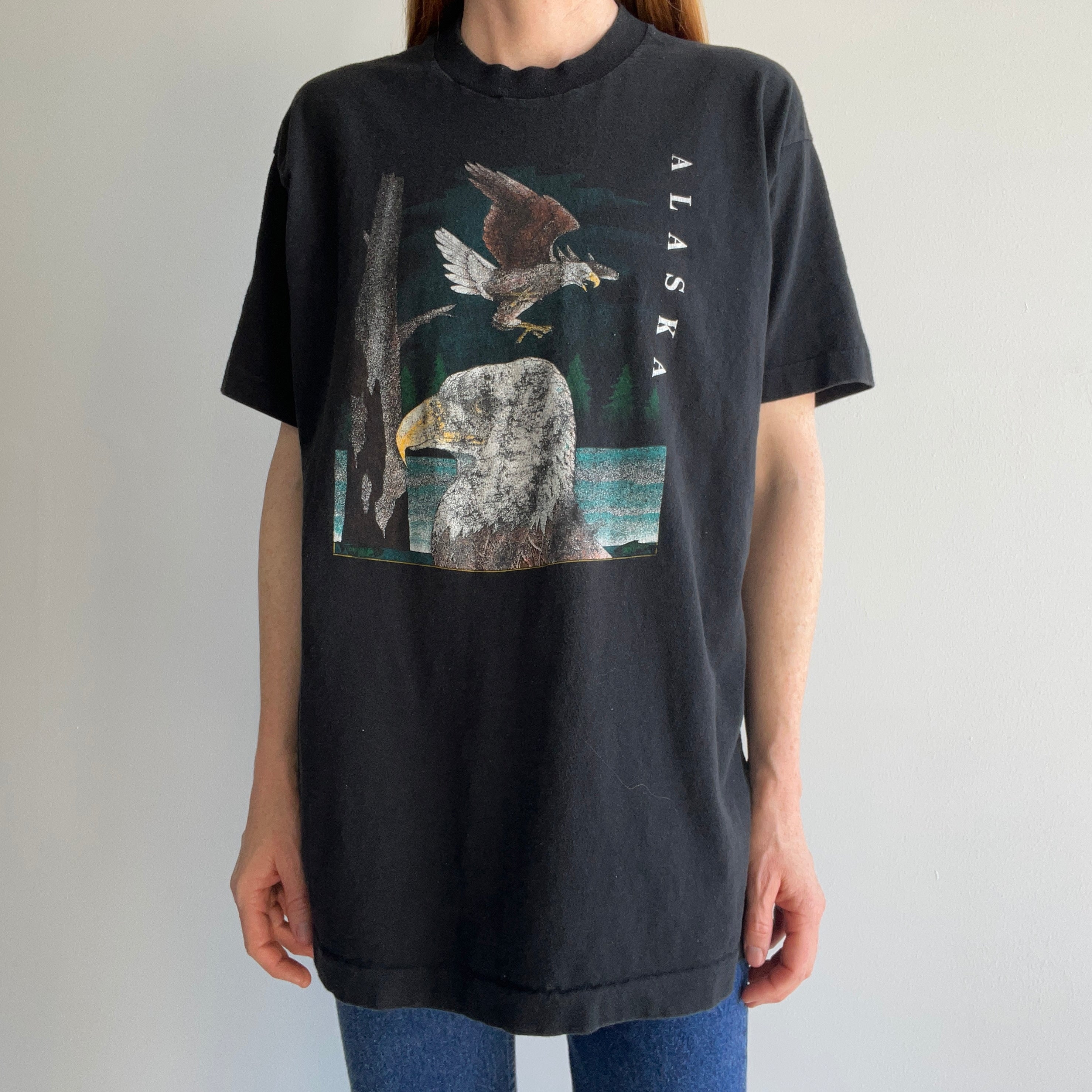 1980s Alaska Eagle T-Shirt by FoTL