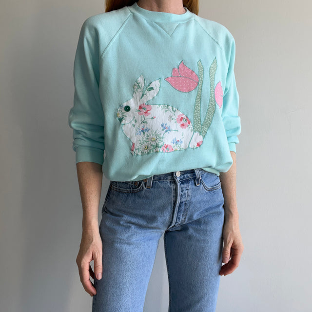 1980s DIY Bunny Sweatshirt - WOWZA