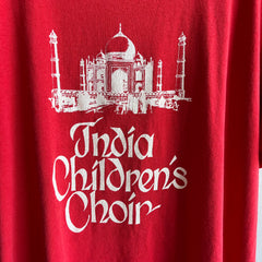 1980/90s India's Children Choir USA Concert Tour T-SHirt