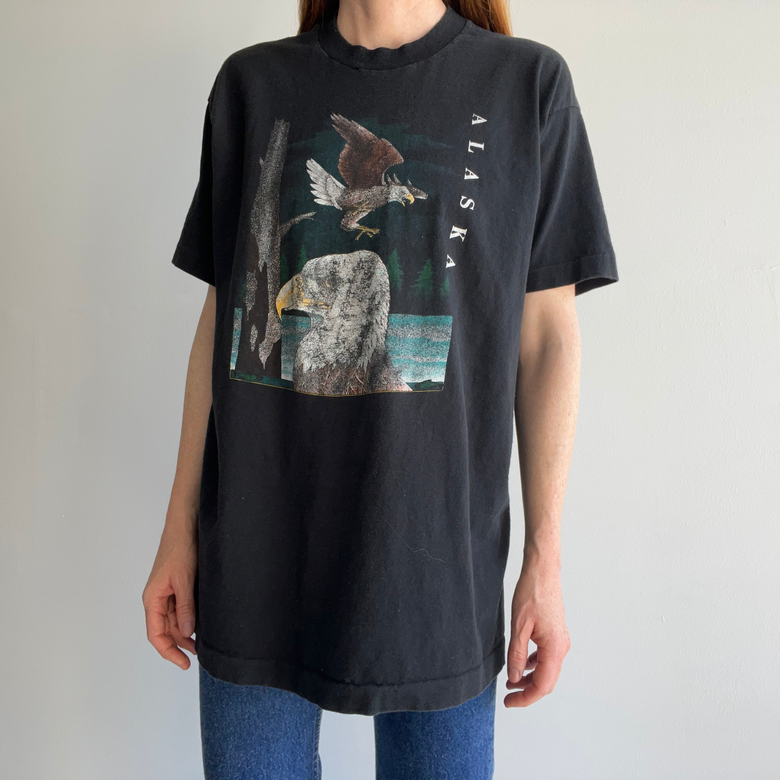 1980s Alaska Eagle T-Shirt by FoTL