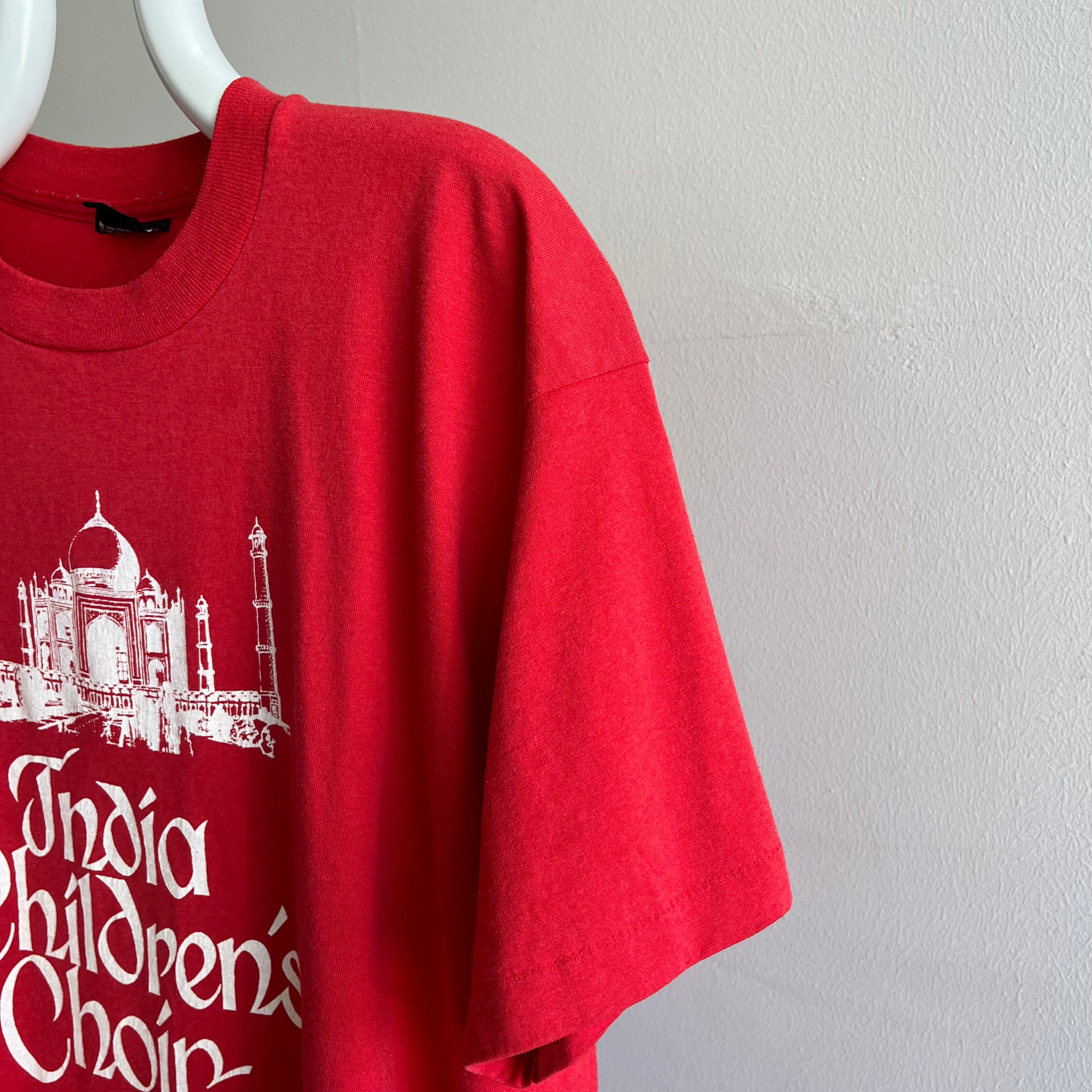 1980/90s India's Children Choir USA Concert Tour T-SHirt