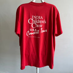 1980/90s India's Children Choir USA Concert Tour T-SHirt