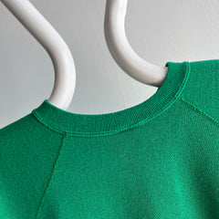 1980s Sweet Smaller Kelly Green Sweatshirt by Tultex