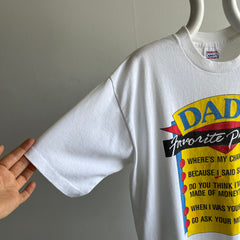 1980/90s Dad's Favorite Phrases T-Shirt