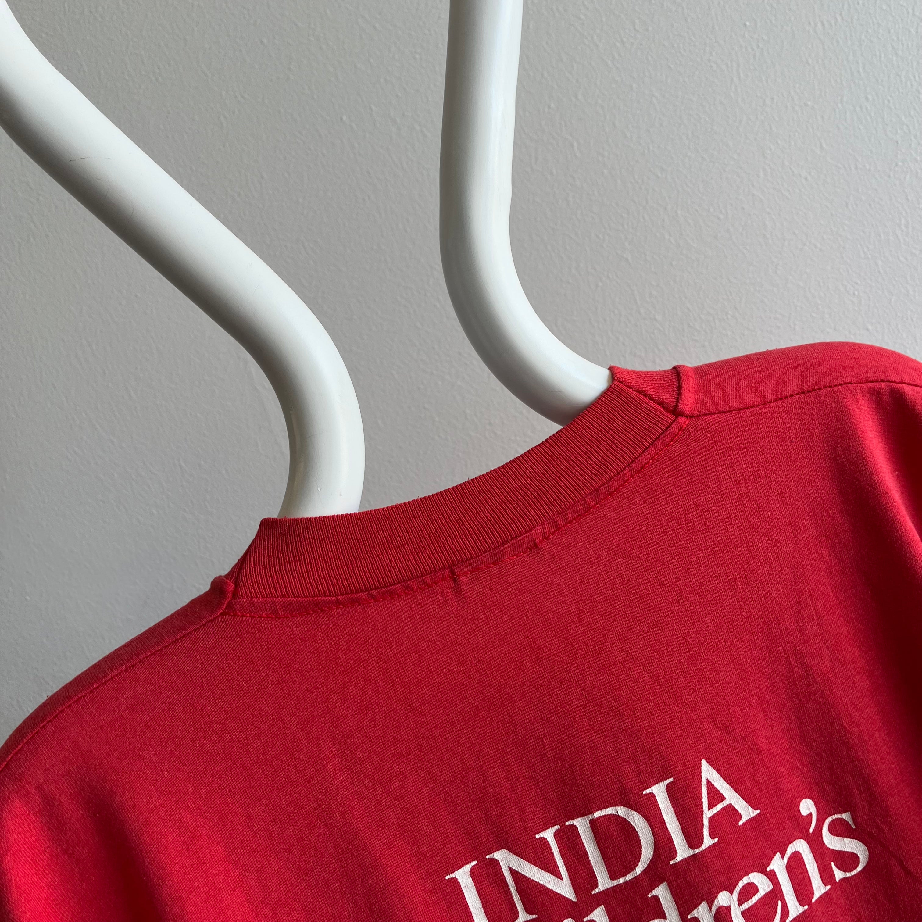 1980/90s India's Children Choir USA Concert Tour T-SHirt