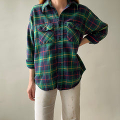 1970s Heavyweight Cotton Flannel (Maybe a Mr. Leggs?) - GEM