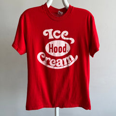 1970/80s Hood Ice Cream Front and Back T-Shirt - So Classic