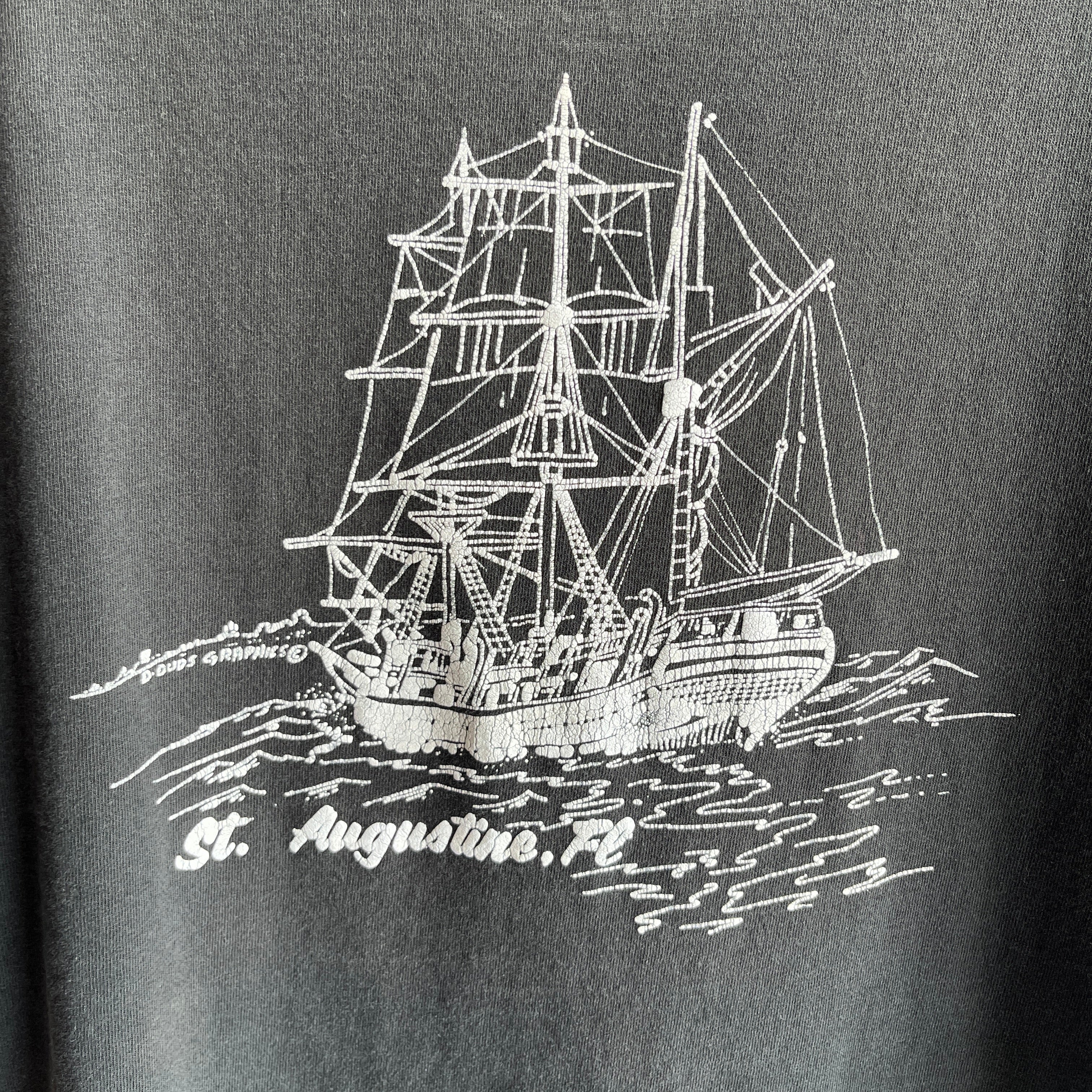 1980s St. Augustine Front and Back Pocket T-Shirt