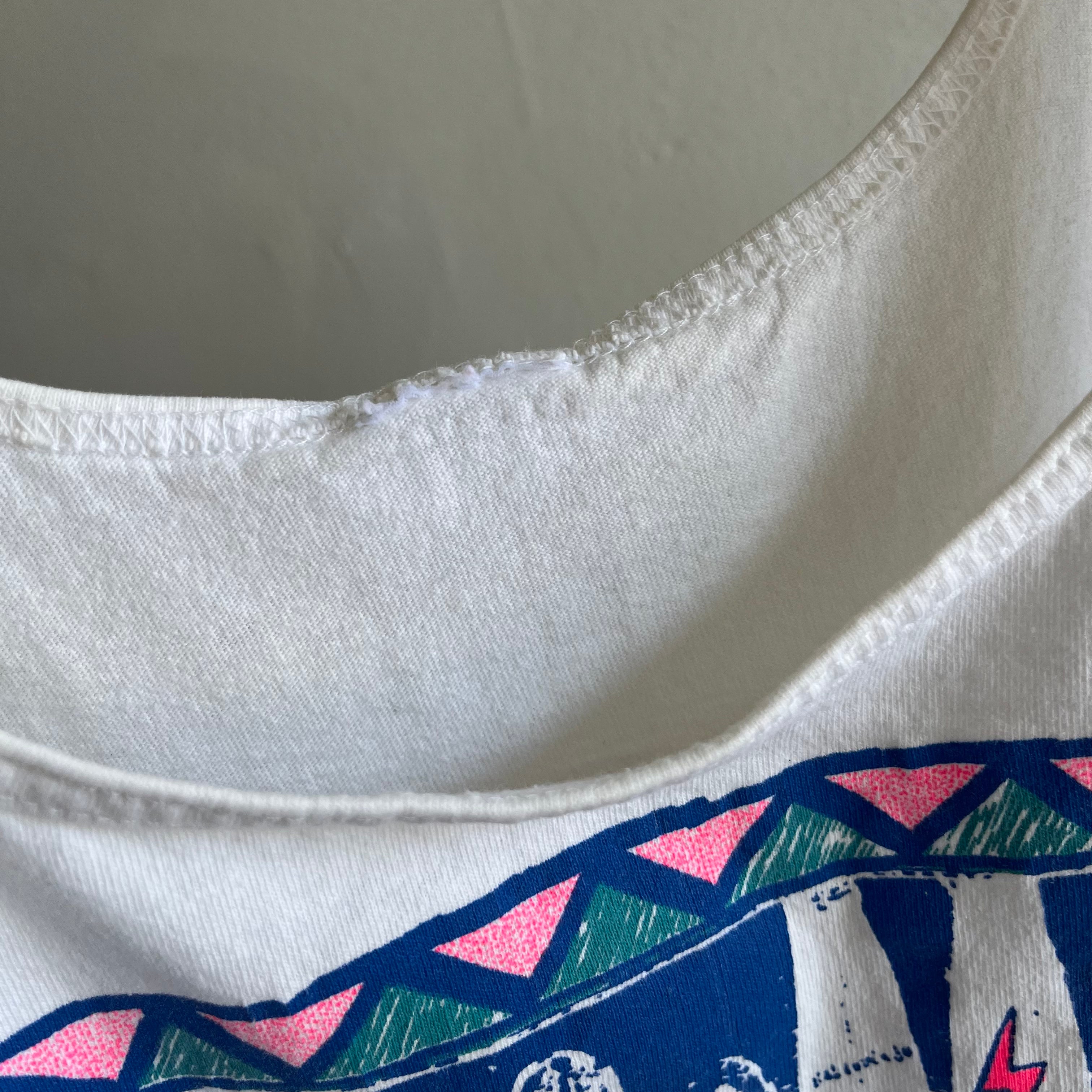 1980s Lightning Bolt Surfboards New Zealand Tank Top