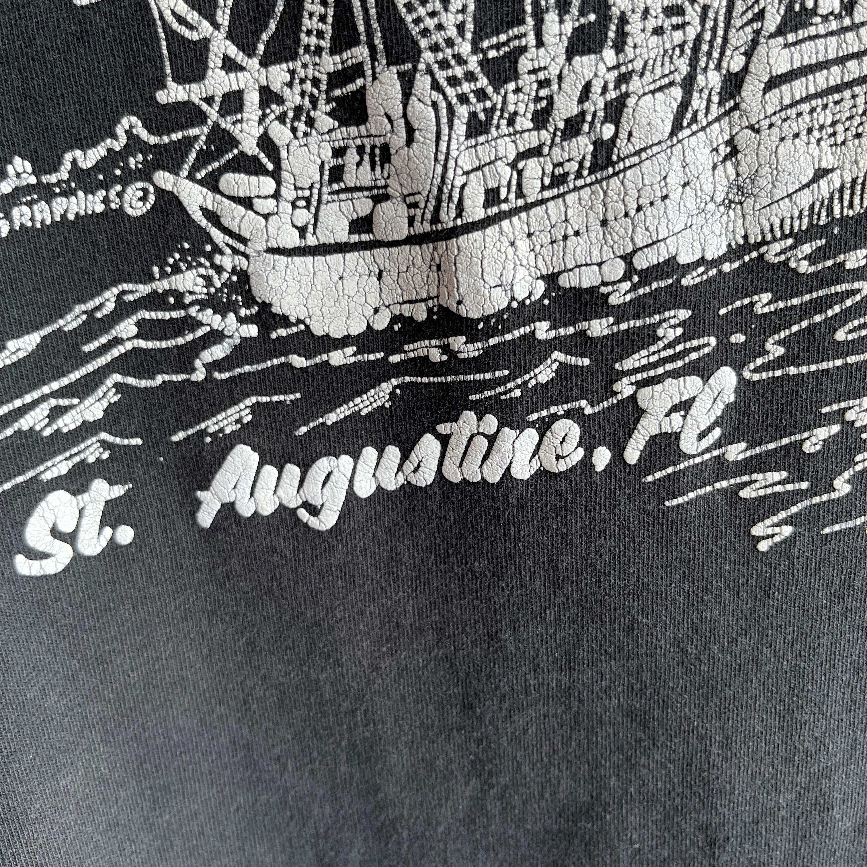 1980s St. Augustine Front and Back Pocket T-Shirt