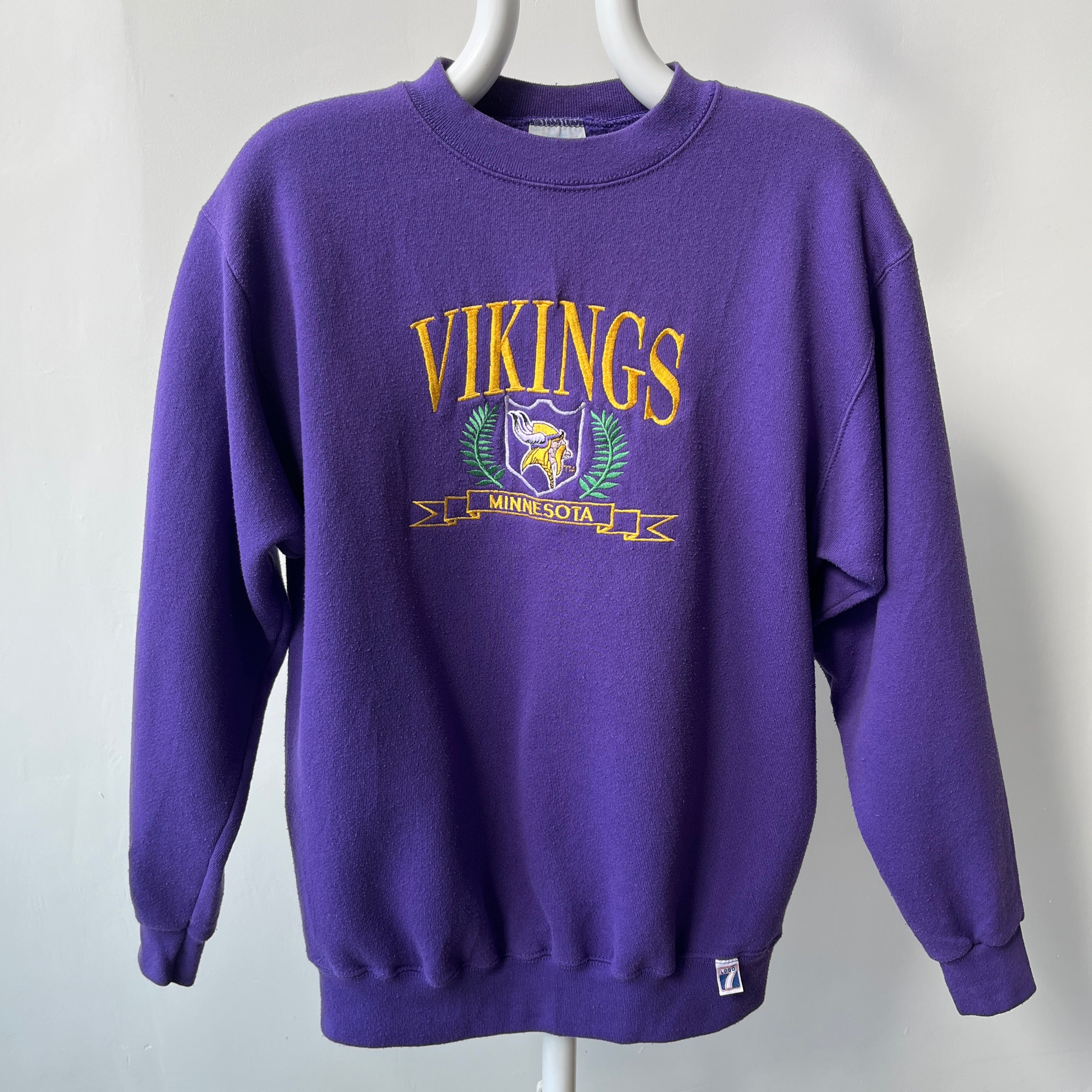 1990s Minnesota Vikings Sweatshirt by Logo 7