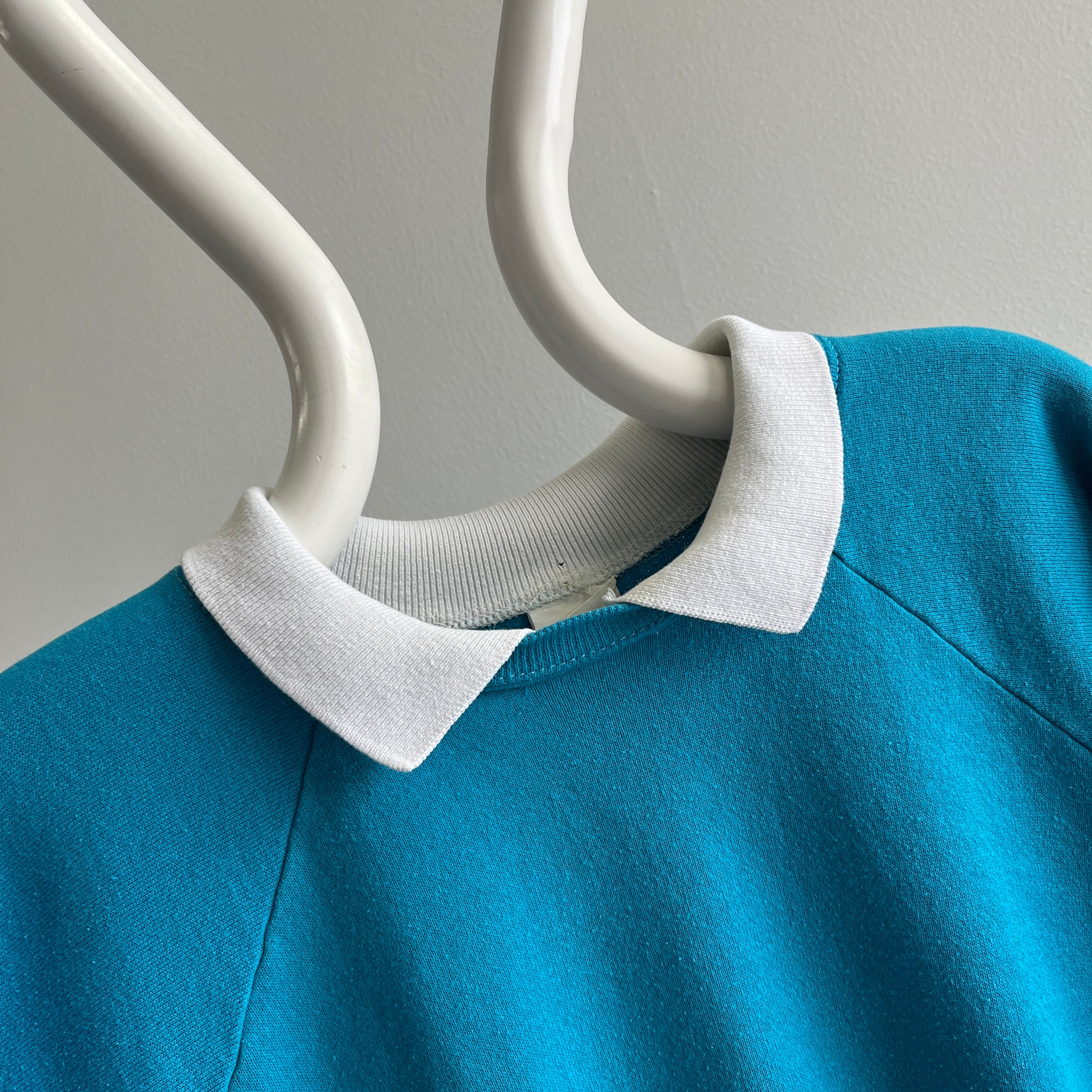 1980s San Francisco Collared Sweatshirt