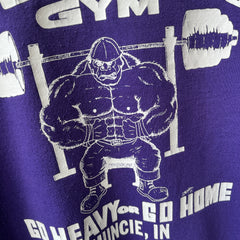 1980/90s Iron Works Gym Muncie, IN Warm Up Sweatshirt