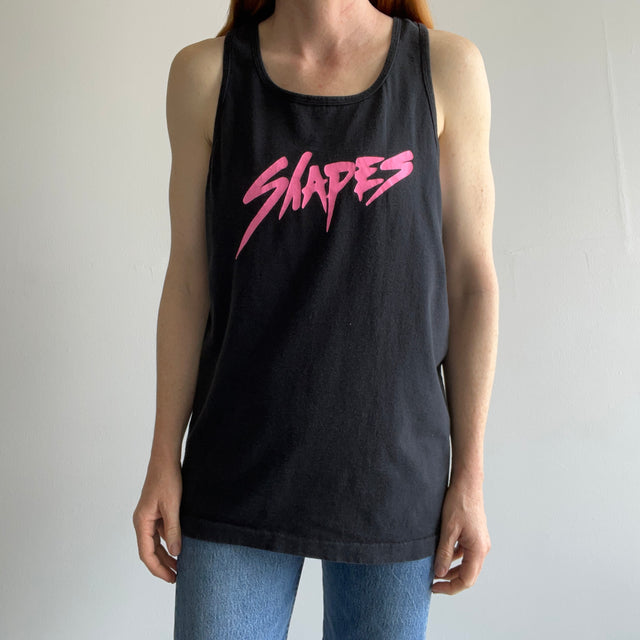 1980s Shapes Cotton Tank Top by FOTL