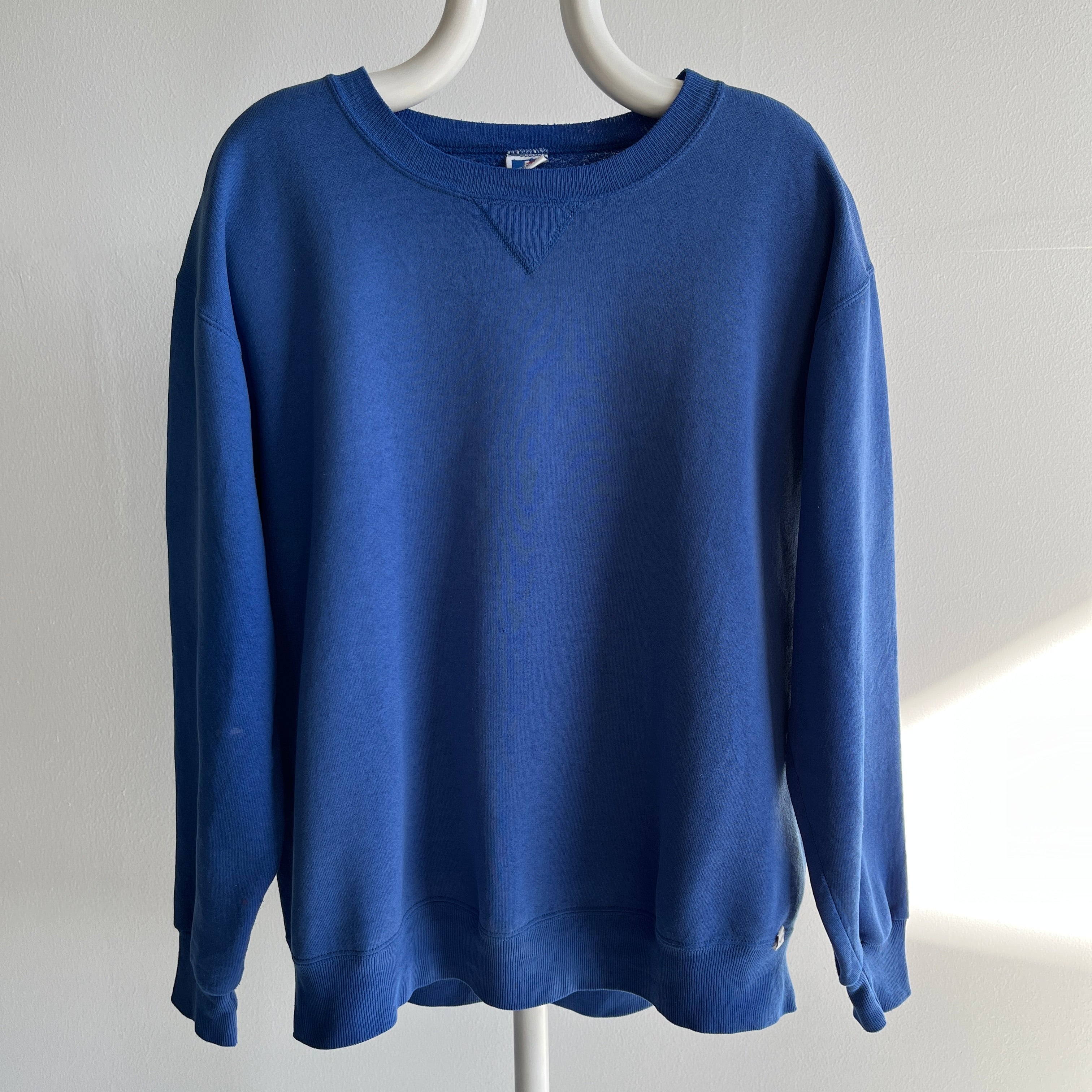 1980s Thinned Out and Worn Out Single V Sweatshirt by Russell Brand