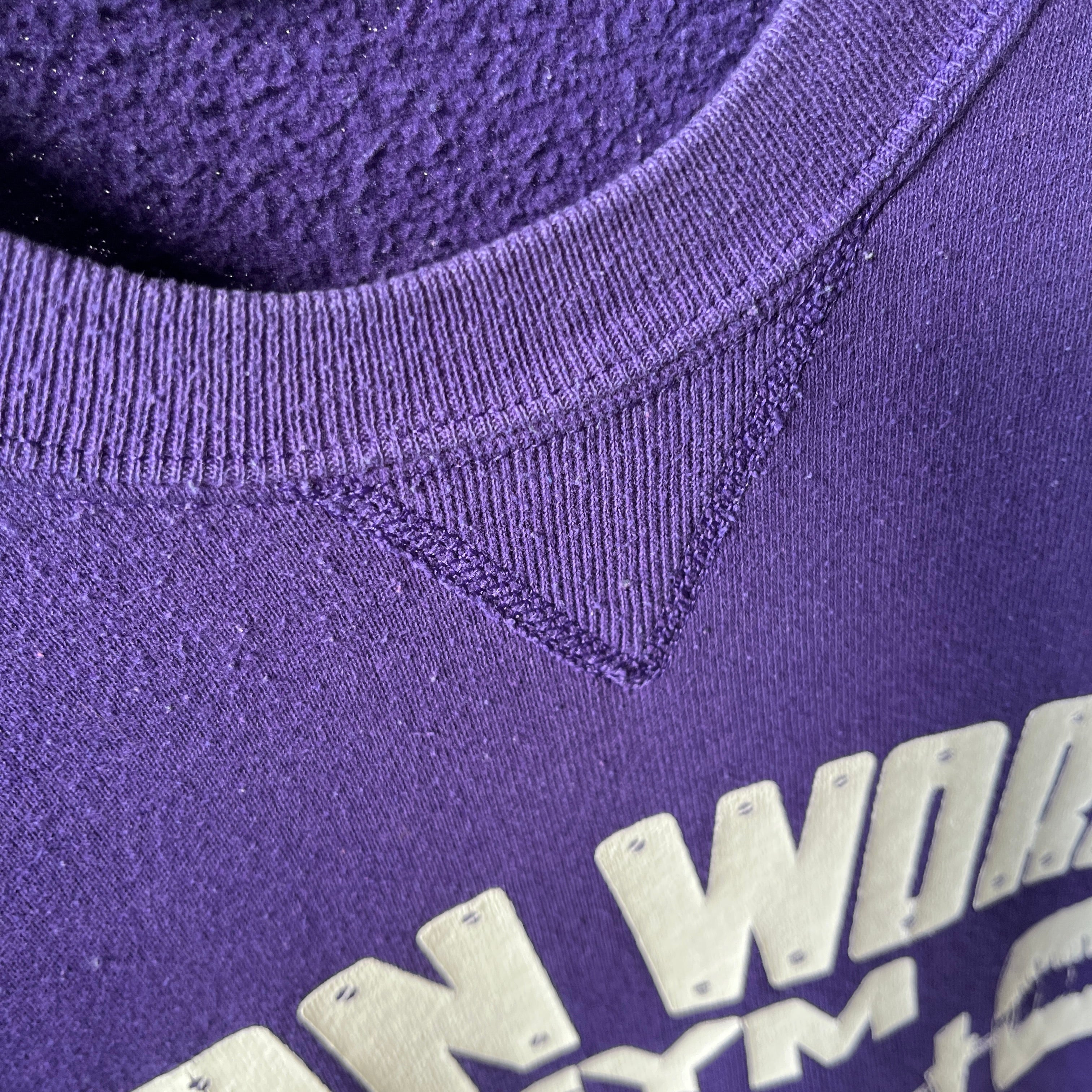 1980/90s Iron Works Gym Muncie, IN Warm Up Sweatshirt