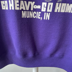 1980/90s Iron Works Gym Muncie, IN Warm Up Sweatshirt